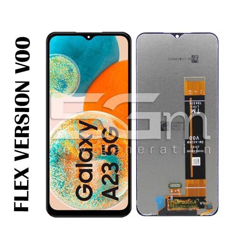 Ecrà Tàctil Preto Samsung SM-A236 A23 5G (IPS) V00