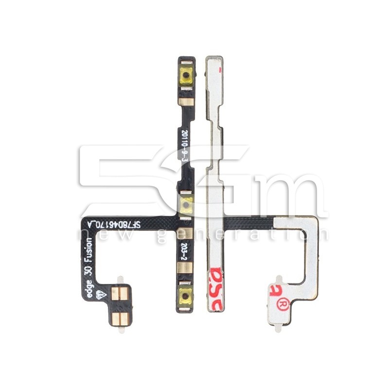 Power + Volume Flex Cable Moto Edge 30 Fusion