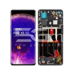 Display Touch + Frame Black OPPO Find X5 (PULLED)
