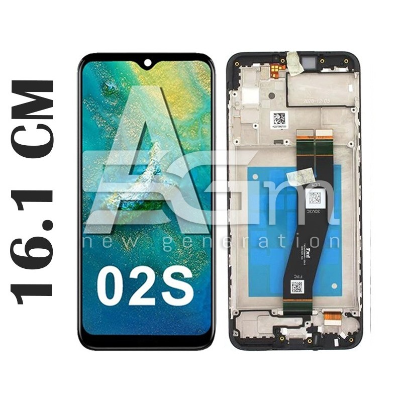 Ecrà Tàctil + Chassi Preto Samsung SM-A025 A02s (16.1cm IPS) FB