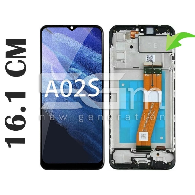 Display Touch + Frame Samsung SM-A025 A02s (16.1cm IPS NON EU)