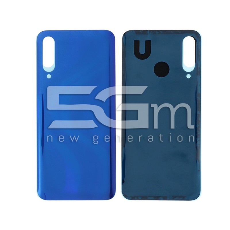 Retro Cover Blu Xiaomi Mi A3 No Logo