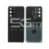 Rear Cover Black + Camera Lens Samsung SM-G988 S20 Ultra No Logo