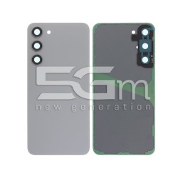 Rear Cover Graphite + Camera Lens Samsung SM-S916 S23+ No Logo