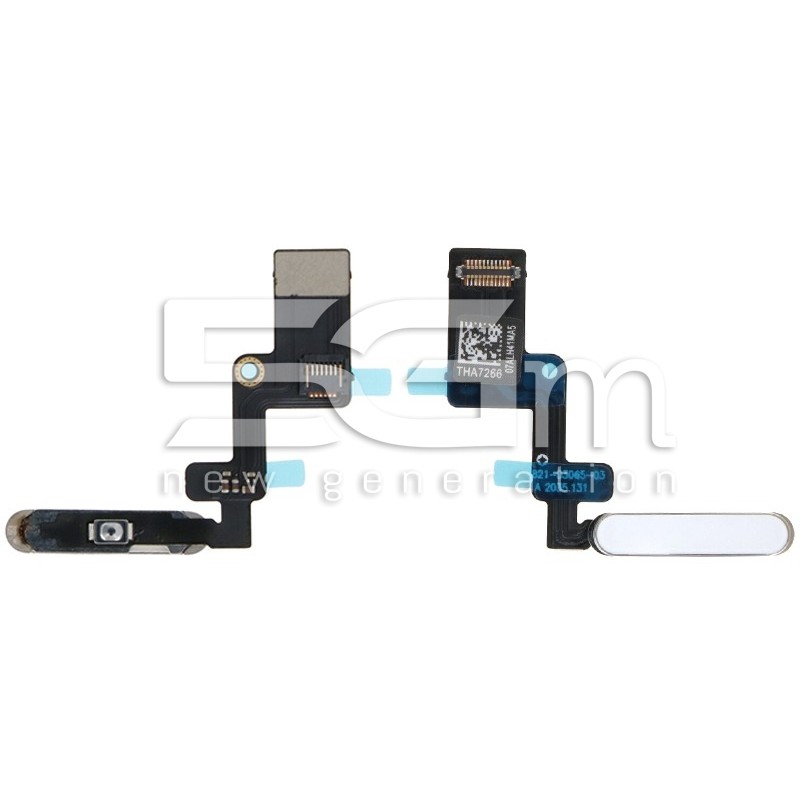 Fingerprint Flex Cable White iPad Air 4