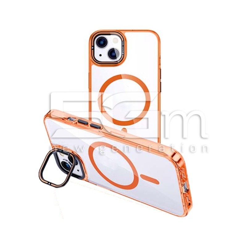 Case Transparent-Orange MagSafe iPhone 14 Plus