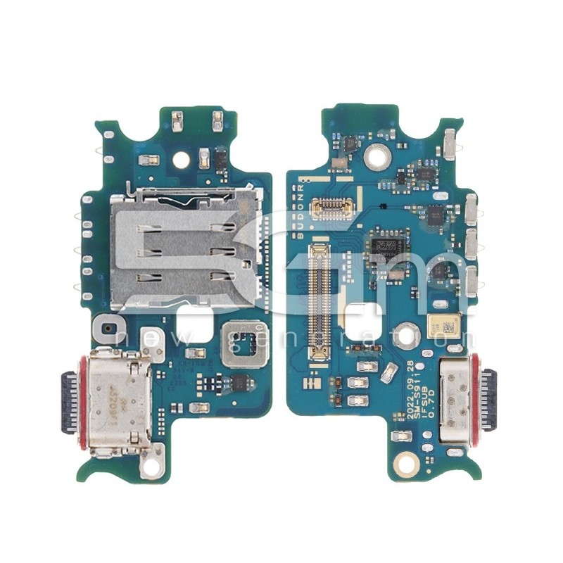 Charging Connector + Board Samsung SM-S911E S23 (Full IC)