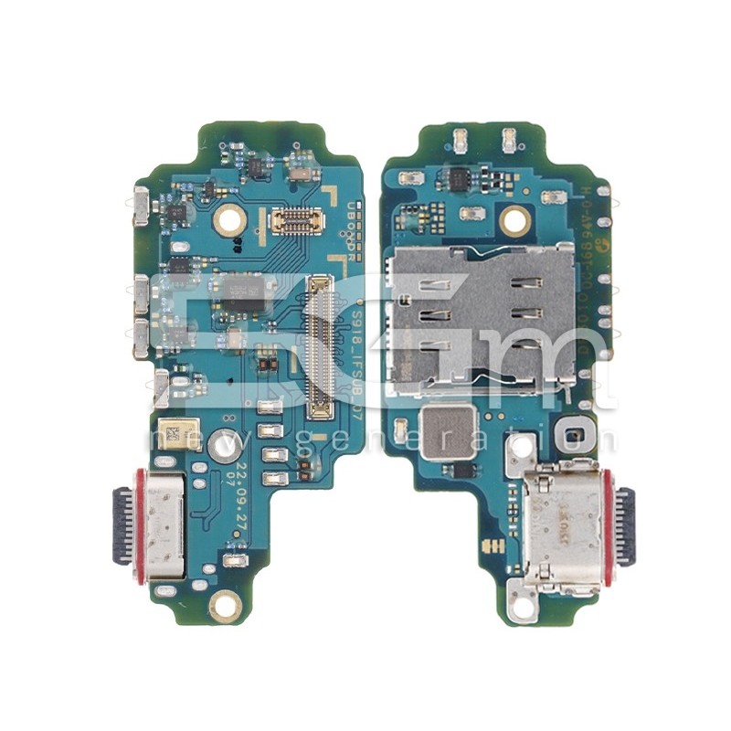 Charging Connector + Board Samsung SM-S918U S23 Ultra (Full IC)