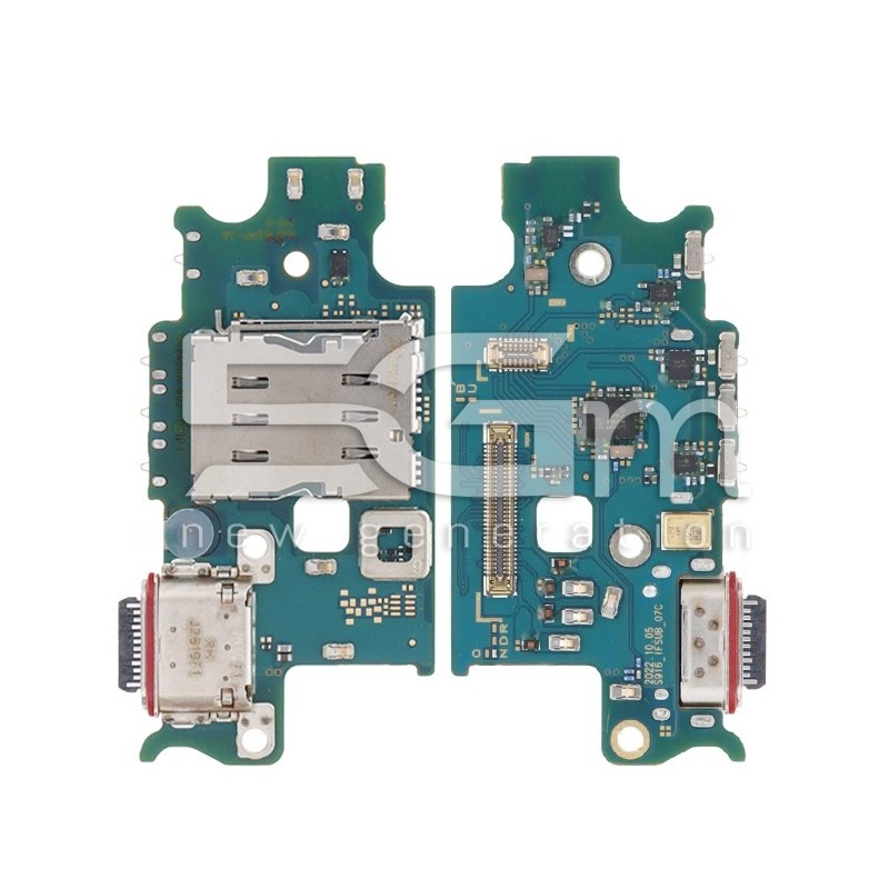 Charging Connector + Board Samsung SM-S916U S23+ (Full IC)