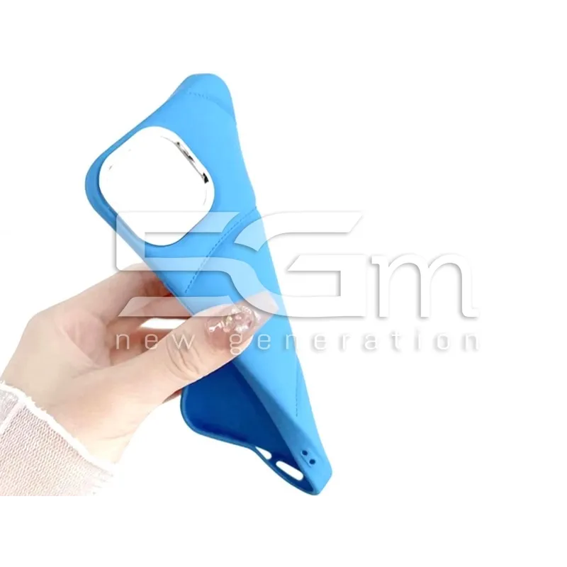 Case Soft in TPU Blue iPhone 15 Pro Max