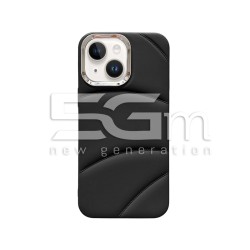 Custodia Morbida in TPU Nera iPhone 15 Plus