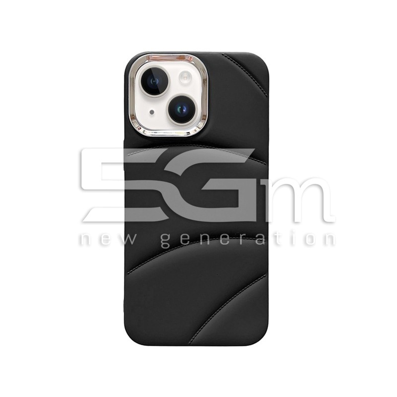 Custodia Morbida in TPU Nera iPhone 15 Plus