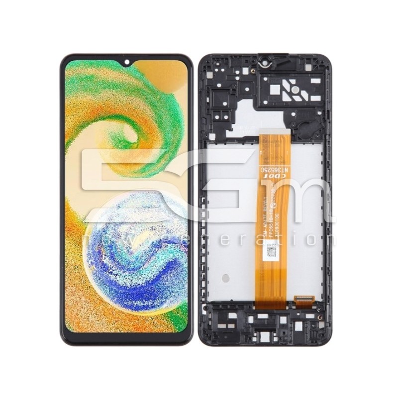 Ecrà Tàctil + Chassi Preto Samsung SM-A047F A04s (IPS) FO