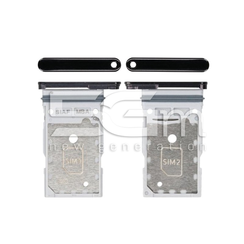 Supporto Dual Sim Card Phantom Black Samsung SM-S911 23 - S916 S23+