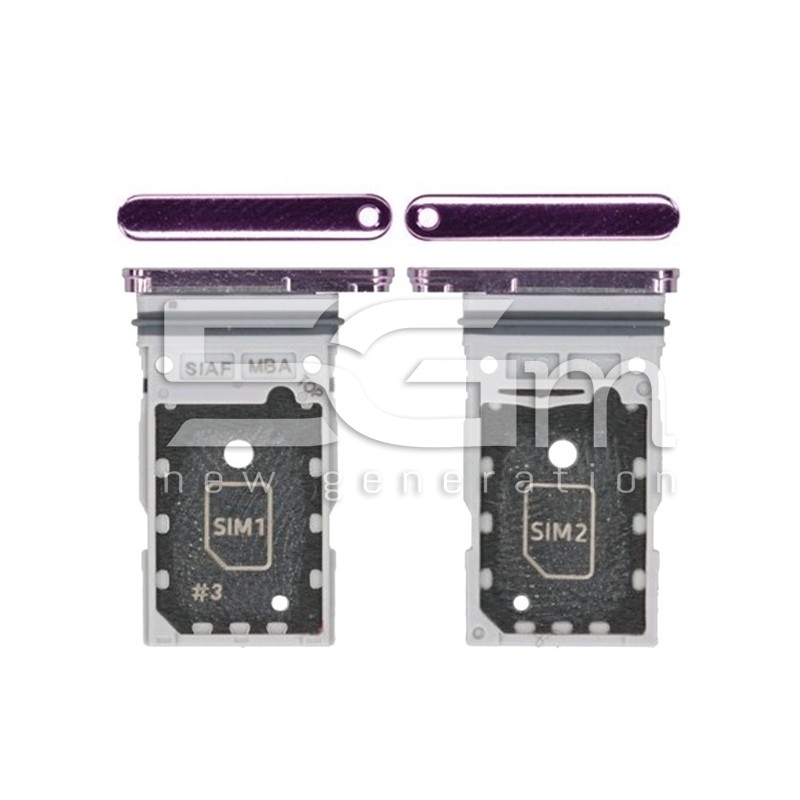 Dual Sim Card Tray Lime Samsung SM-S911 23 - S916 S23+