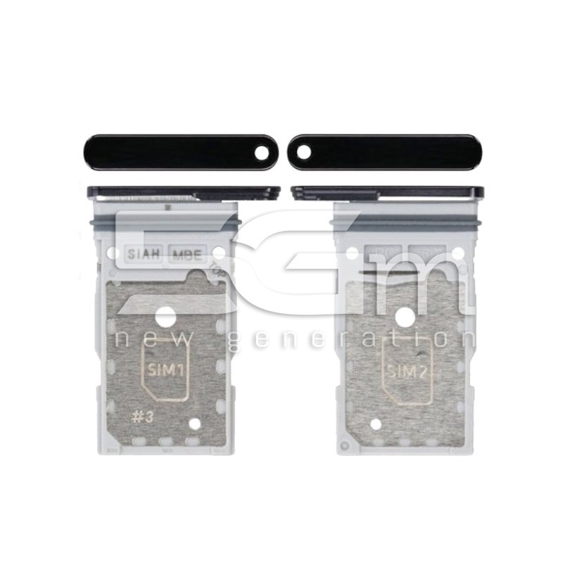 Supporto Dual Sim Card Phantom Black Samsung SM-S918 S23 Ultra