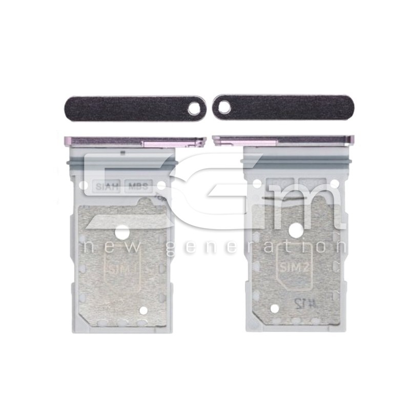 Dual Sim Card Tray Lavender Samsung SM-S918 S23 Ultra
