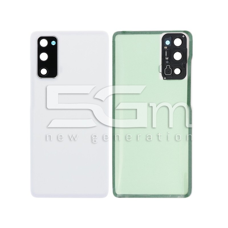 Retro Cover Bianco Samsung SM-G780F - G781 S20 FE No Logo