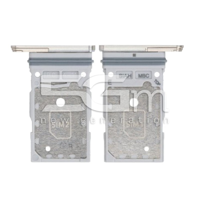 Dual Sim Card Tray Cream Samsung SM-S918 S23 Ultra
