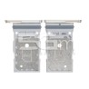 Supporto Dual Sim Card Cream Samsung SM-S918 S23 Ultra