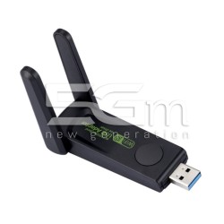 Dongle WI-Fi Dual Frequency 2,4 GHz 300 Mbps 5 GHz 867 Mbps