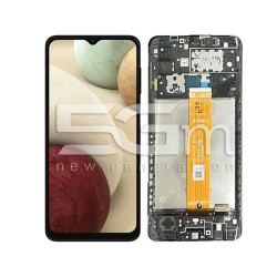 Display Touch Nero + Frame Samsung SM-A125F A12 Ori