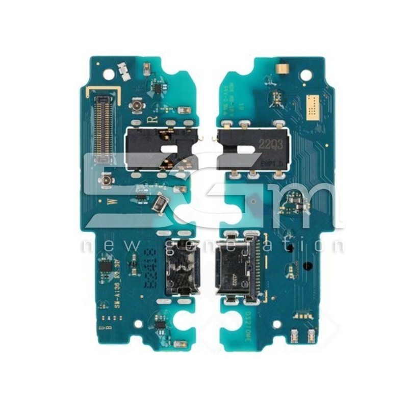 Conector De Carregamento + Board Samsung SM-A136 A13 5G Ori