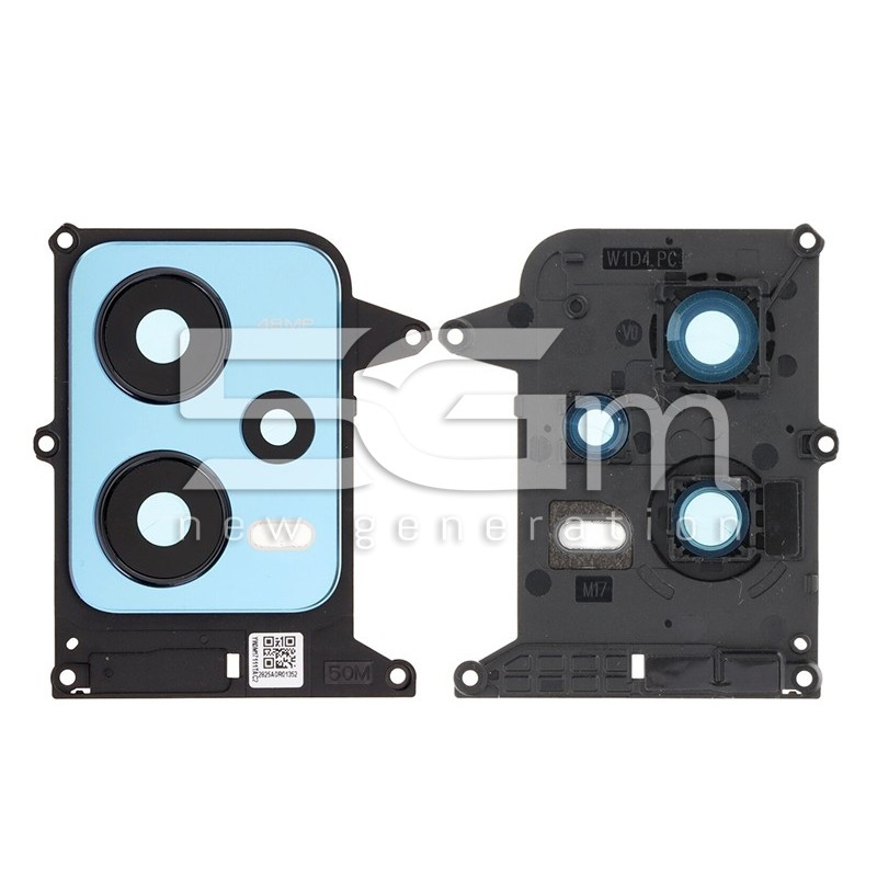 Vetrino Camera Posteriore + Frame Ice Blue Xiaomi Redmi Note 12 5G