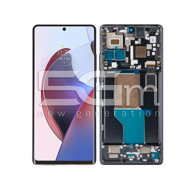 Display Touch + Frame Interstellar Black Moto Edge 30 Ultra Ori