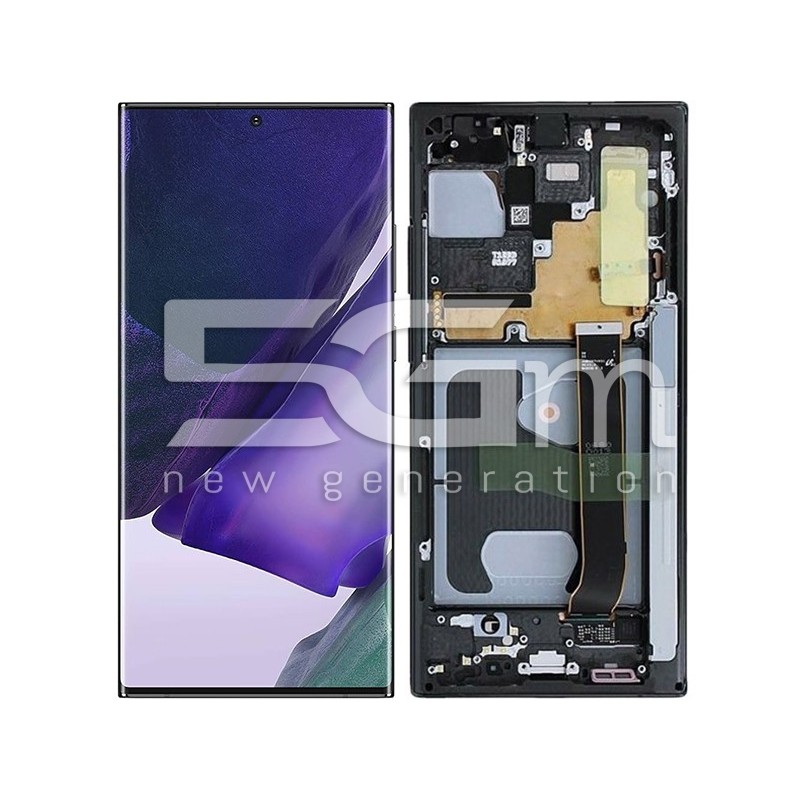 Display Touch + Frame Black Samsung SM-N986 Note 20 Ultra 5G Ori