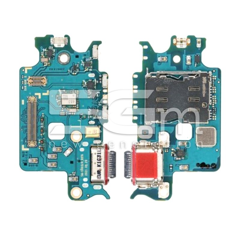 Conector de Carregamento + Board Samsung SM-S901 S22 Ori