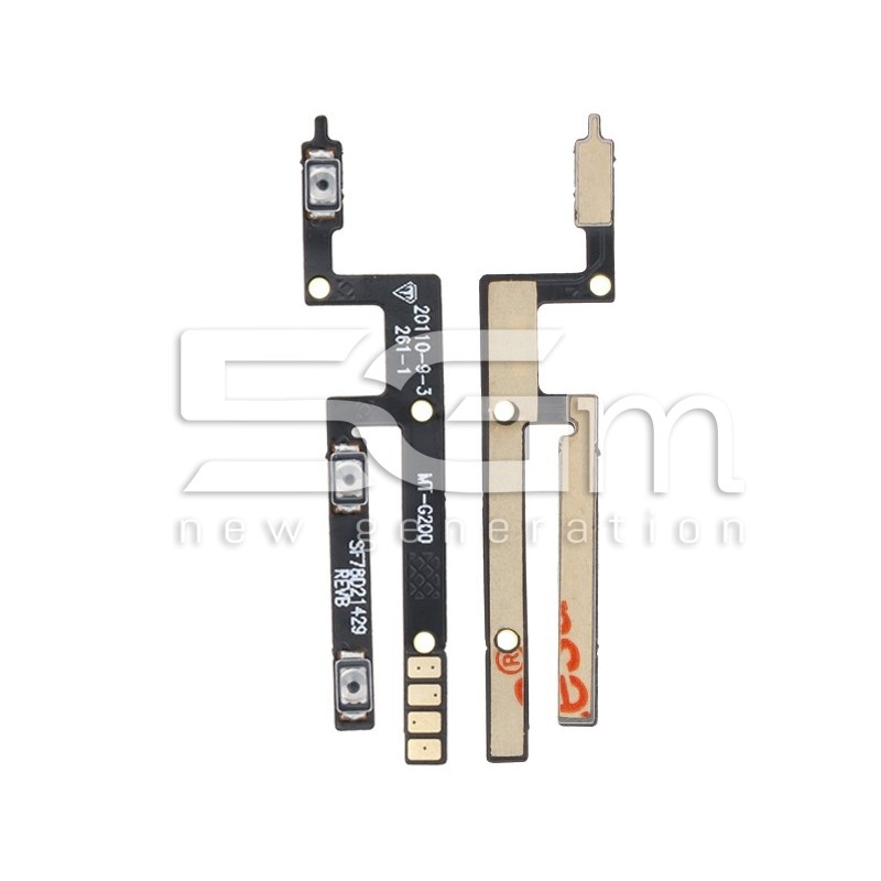 Power + Volume Flex Cable Moto G200 5G