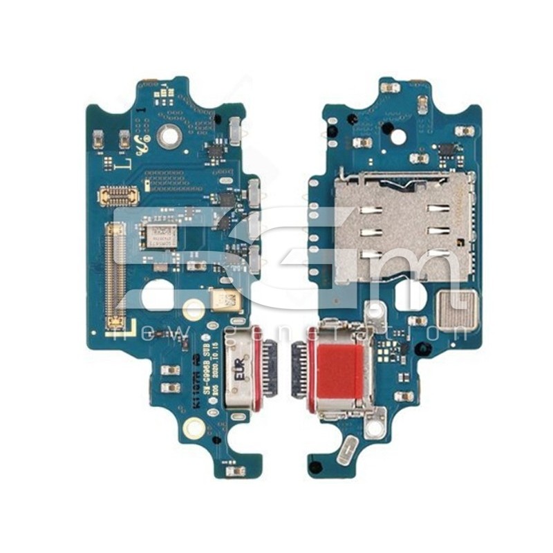 Conector de Carregamento + Board Samsung SM-996 S21+ Ori