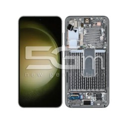 Display Touch + Frame Green Samsung SM-S911 S23 Ori