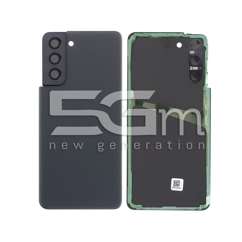 Retro Cover Phantom Grey Samsung SM-G991 S21 No Logo
