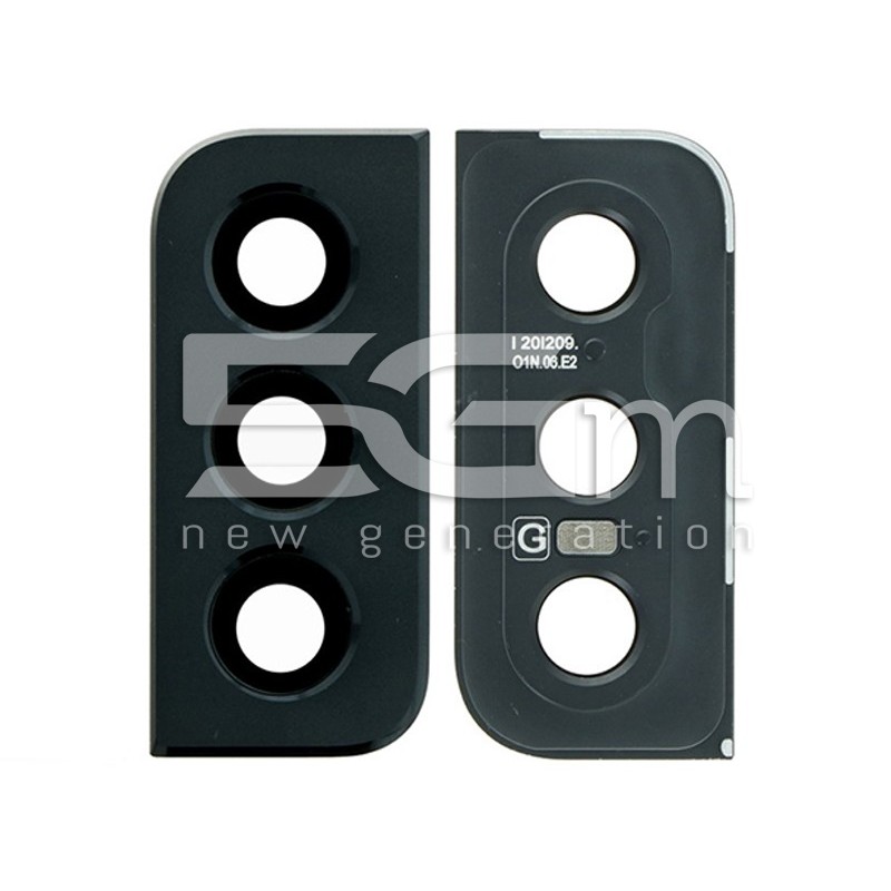 Rear Camera Lens + Frame Black Samsung SM-G991 S21 5G
