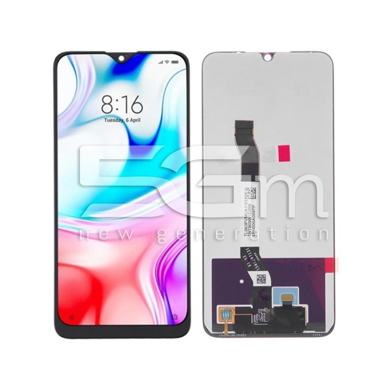 Ecrã Táctil Preto Xiaomi Redmi Note 8 - Redmi Note 8 2021 (IPS)