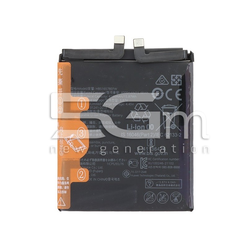 Battery HB516578EFW 4100mAh Huawei P50 No Logo