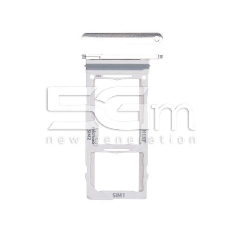 Supporto Sim Card Mystic White Samsung SM-N986 Note 20 Ultra 5G