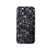 Case in Gloss black Finish With Wave Pattern Design iPhone 13 Pro