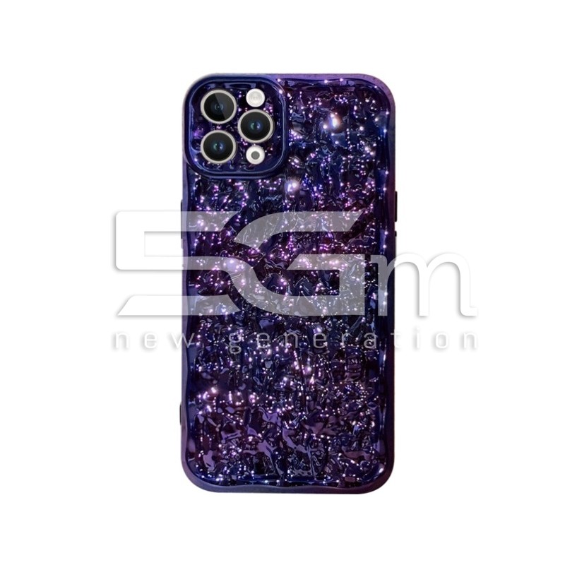 Custodia Lucida a Forma di Ondulazione Purple iPhone 13 Pro