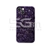 Case in Gloss Purple Finish With Wave Pattern Design iPhone 13