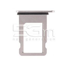 Supporto Sim Card Silver iPhone XS