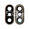 Vetrino Fotocamera + Frame Gold iPhone XS