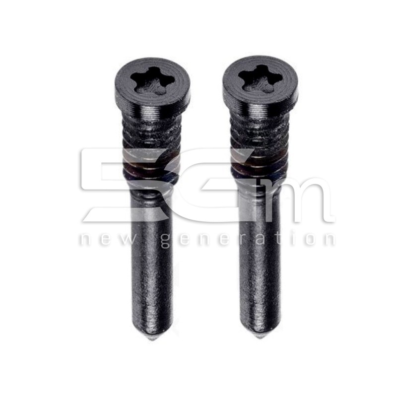 Charger Connector Screw Black iPhone X