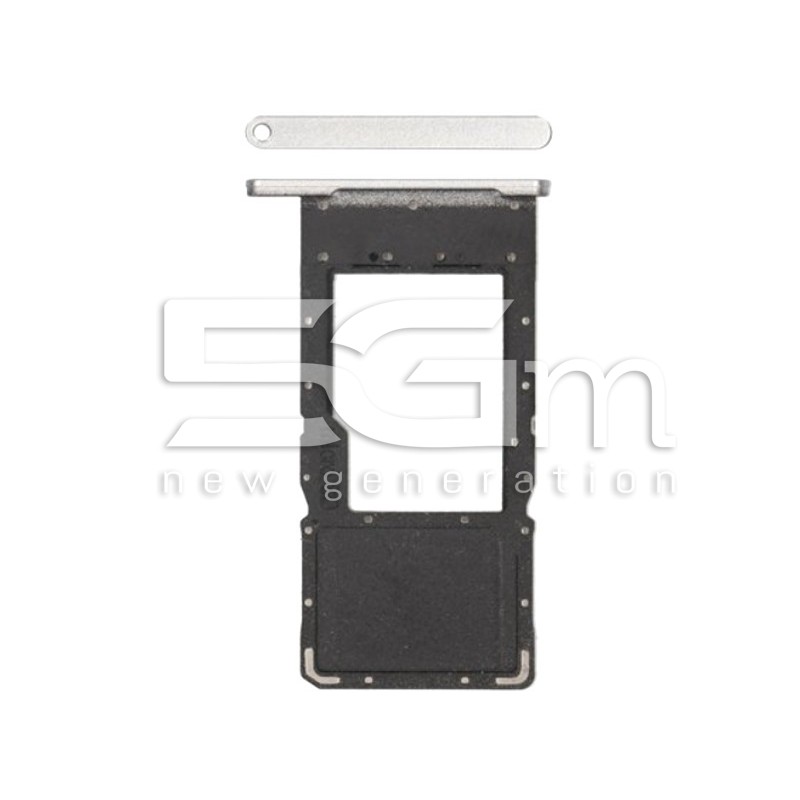 Supporto Sim Card Silver Samsung SM-T220 WiFi Ori