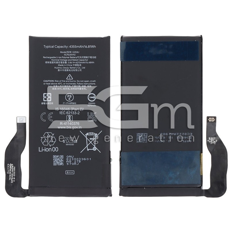 Battery GZE8U 4355mAh Google Pixel 7 No Logo