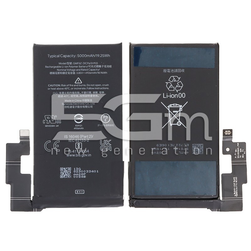 Battery GMF5Z 5000mAh Google Pixel 7 Pro No Logo