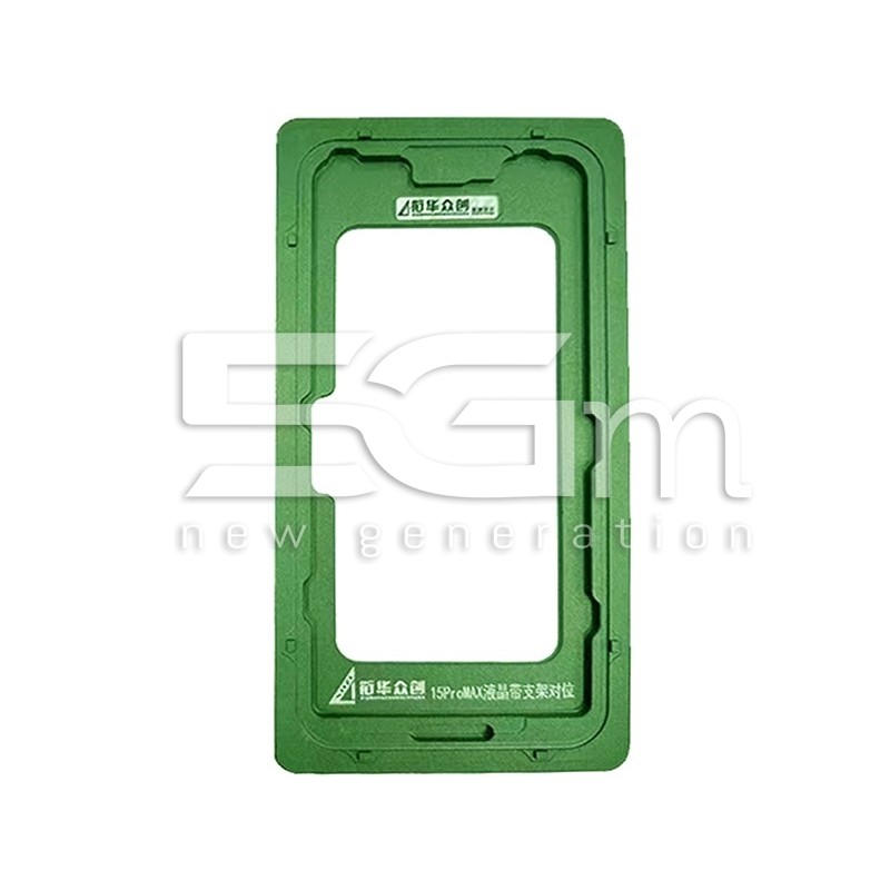 XHZC Metal Stencil LCD - Glass iPhone 15 Pro Max