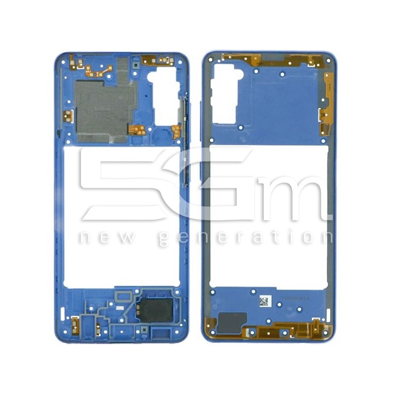Middle Frame Azul Samsung SM-A415 A41